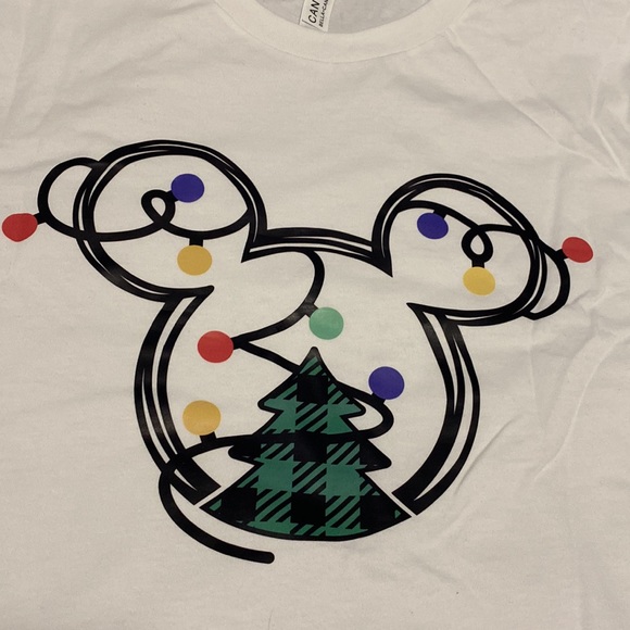 NWOT Custom made Mickey Mouse Xmas tree - Picture 2 of 3